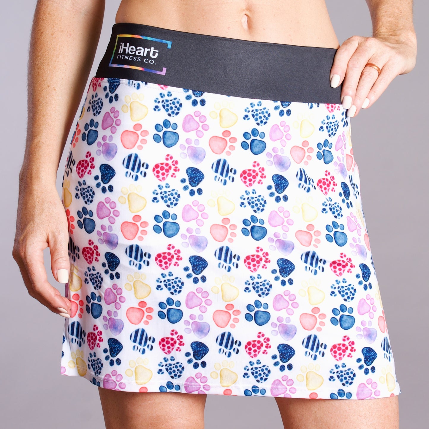 The Paw Prints Skort