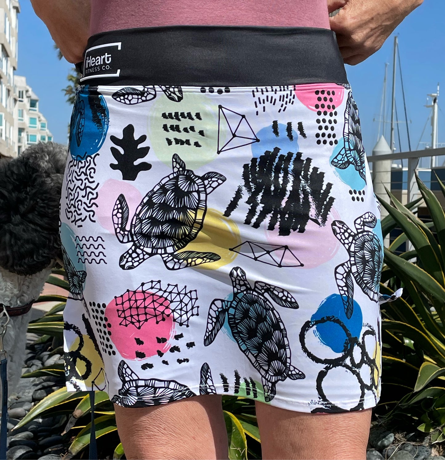 The Trippy Turtle Skort