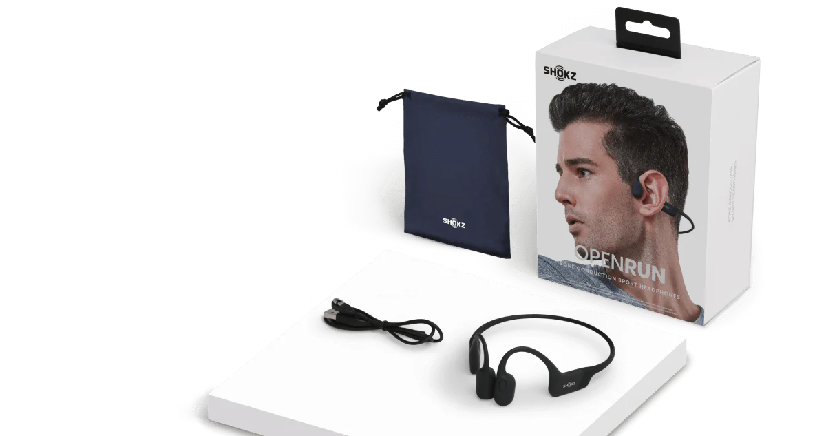 SHOKZ OpenRun - Bone Conduction Wireless Headphones