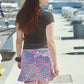 The Floral Leopard Skort