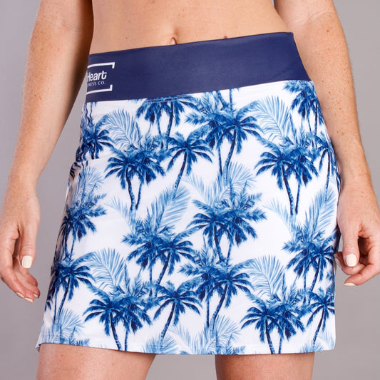 The Moonlight Palms Skort