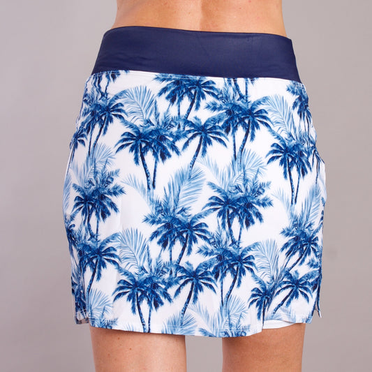 The Moonlight Palms Skort