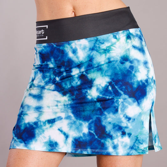 Tie dye skort