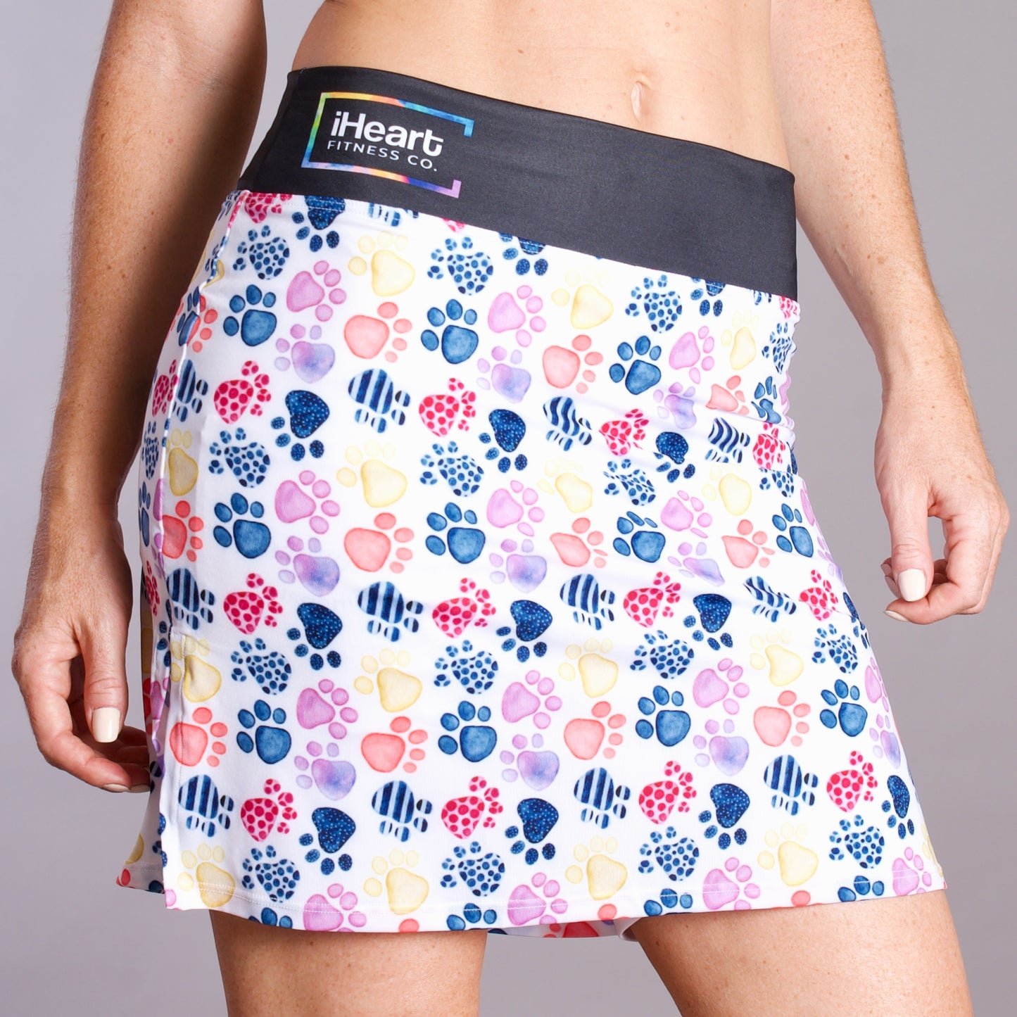 The Paw Prints Skort