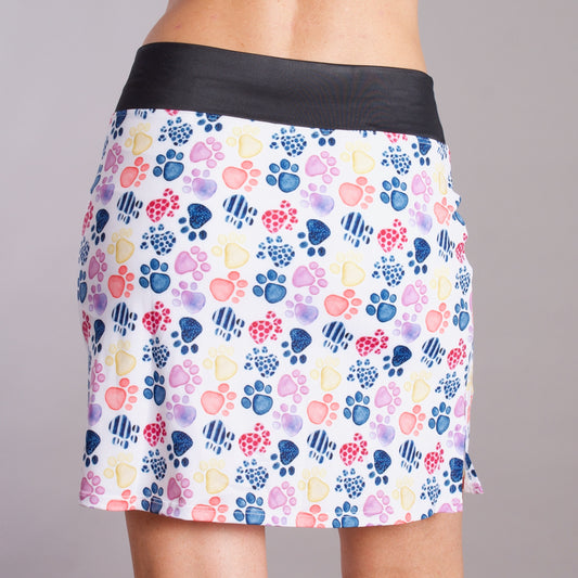 The Paw Prints Skort