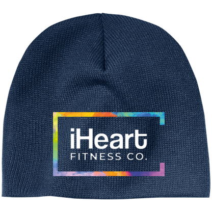 navy blue beanie for athletes - iheartfitness