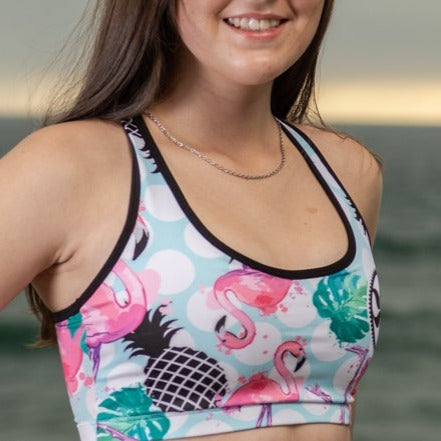 The Flamingo Sports Racing Bra by HERevolution