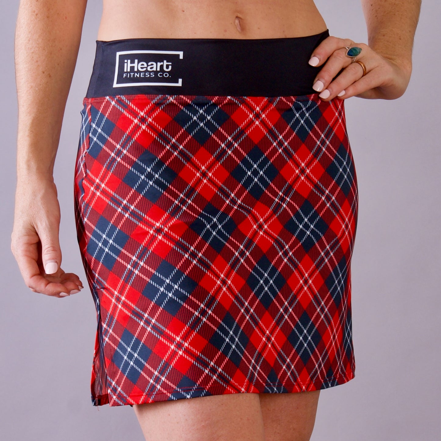 The Red Plaid Skort for Women