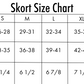 iheart fitness sizing chart for skorts