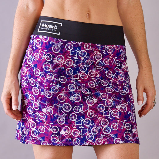 The Purple Bike Skort